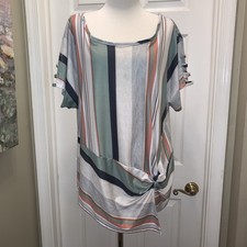 Absolutely Famous Asymmetrical Stripe Knotted...