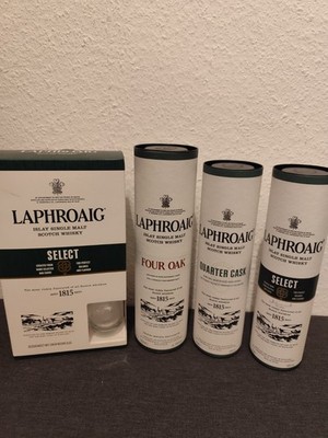 Laphroaig Single Malt Whisky im 4er Set 3x 0,7 und 1x 1,0 L
