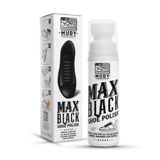 Max Black Shoe Polish for Leather Sneakers and Textiles