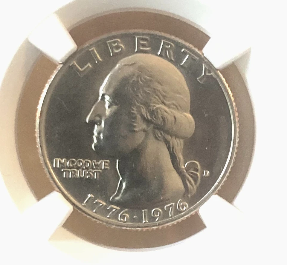 1776-1976 D 25C Bicentennial Drummer Boy Quarter NGC MS67 - Image 3 of 4