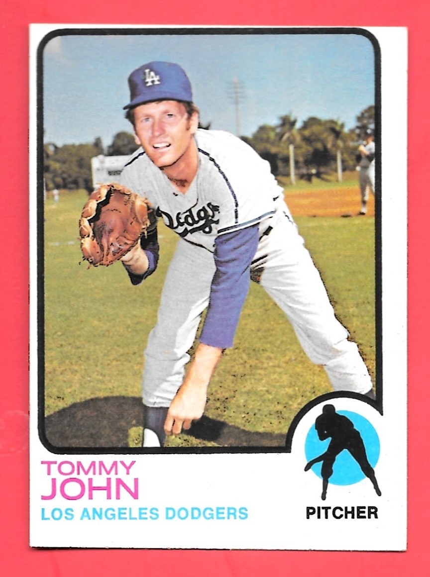 1973 Topps #258 Tommy John 01 - EXMT