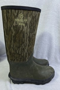 Magellan Camo/ Army Green Outdoor Rubber Hunting Boots (Men Size 10D) Magellan Outdoors Men main image 4