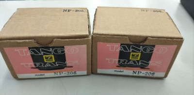 Tango Trans NP-206 Line Out Transformer Pair Audio Vintage Japan Unused Box