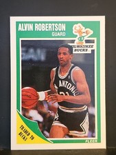 1989-90 Fleer #90 Alvin Robertson BUCKS