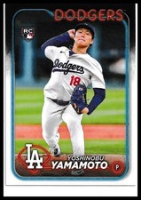 2024 Topps #553 Yoshinobu Yamamoto Los Angeles Dodgers