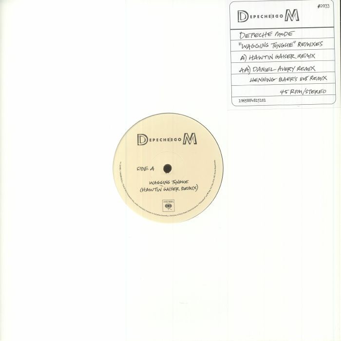 DEPECHE MODE - Wagging Tongues Remixes - Vinyl (12"")