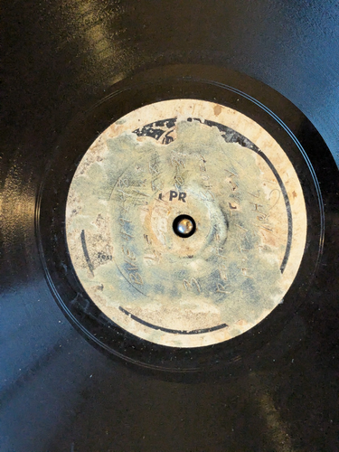 New Orleans Black Birds Red Head 49248-3 UNISSUED Vinyl Master Test Jazz 78 EE+