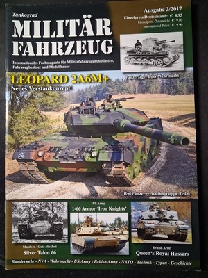 Tankograd/ Militärfahrzeuge Heft 3/2017 Leopard 2A6M+ sehr guter Zustand