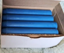 24) Markal Scan-it Plus Florescent Blue Crayons  Med Hardness Industrial markers