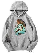 Hatsune Miku Kimono Hoodie - Anime Vocaloid Design Unisex Hooded Sweatshirt