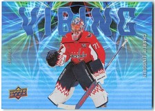 2025-26 Upper Deck Series 2 Vibing #VB-29 Charlie Lindgren Washington Capitals