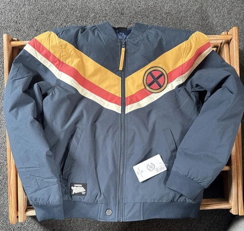 D23 2026 Heroes & Villains Marvel X-Men '97 Bomber Jacket Mens Medium Exclusive - product listing photo