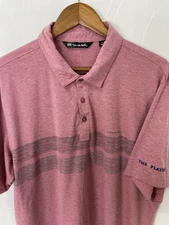 TPC Sawgrass Polo Golf Shirt Men’s XL THE PLAYERS Championship Travis Mathew Red