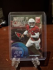 Kyler Murray 2021 Panini Donruss Elite Full Throttle Purple /75 Cardinals