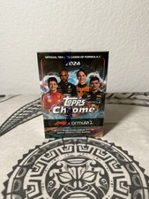 2024 Topps Chrome F1 Formula 1 6-Pack Blaster Box Sealed Factory