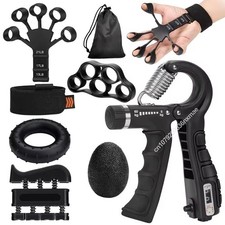 5-60kg Adjustable Hand Gripper Heavy Grip Wrist Finger Exerciser Strengthener