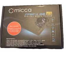 Micca Speck G2 1080 Full-HD Ultra Portable Digital Media Player