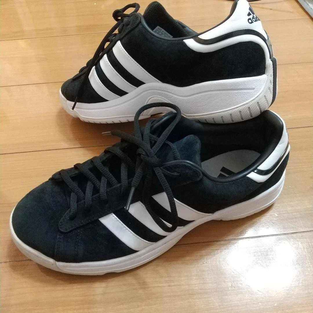 Baskets Adidas Campus Supreme homme 9,5 US noires utilisation limitée