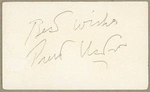 * KILLER * OLD HOLLYWOOD AUTOGRAPH - Peter Ustinov - 2 Time Oscar Winner