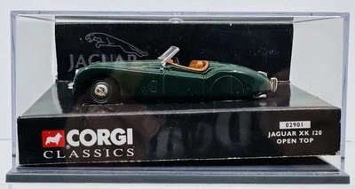 VOITURE CORGI CLASSIC JAGUAR XK 120 OPEN TOP #02901 - NEUVE EN BOÎTE A/A - Photo 1/4