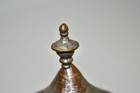 Antique Vtg Brass Islamic Middle Eastern Tinned Copper Pan Daan Spice Nut Box — photo 8