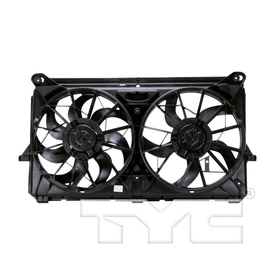 TYC 622230 Dual Radiator and Condenser Fan Assembly - Image 2 of 4