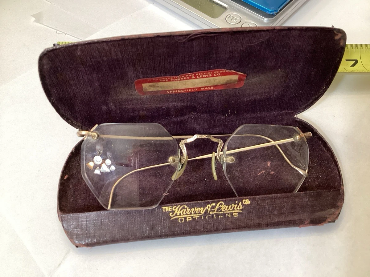 黄金1920s 年复古眼镜| eBay