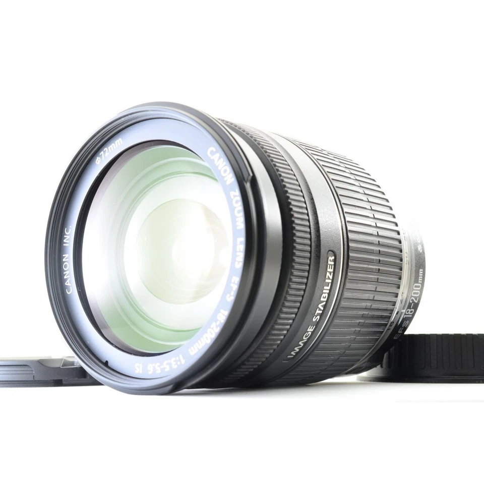 Objectif zoom Canon EF-S 18-200mm f/3.5-5.6 IS *Near Mint* #5959 - Photo 1/4