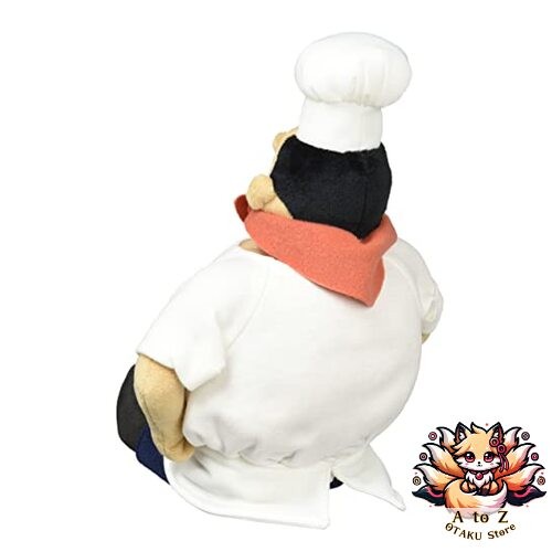 NEW Sun Arrow Curious George Pisghetti Plush (M) Chef Character