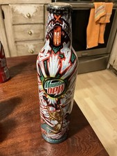 Unopened Collectable Alum. Mt Dew Bottle Maze Dew Celebration