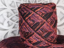 1370 g Terracotta-Lila Strickwolle Handstrickgarn Strickjacke Decke Wollreste