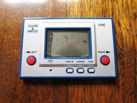 NINTENDO Fire Game and Watch (RC-04) in Fair Condition