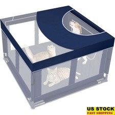 Versatile Dog Crate Cover Cozy Den Easy Installation Breathable Polyester Fabric