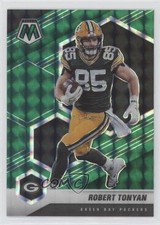 2021 Panini Mosaic Green Mosaic Prizm Robert Tonyan #83 7ba