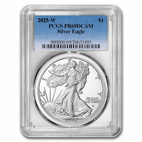 2025 - W 1 oz PP Silver Eagle PR-69 PCGS - Bild 1 von 3