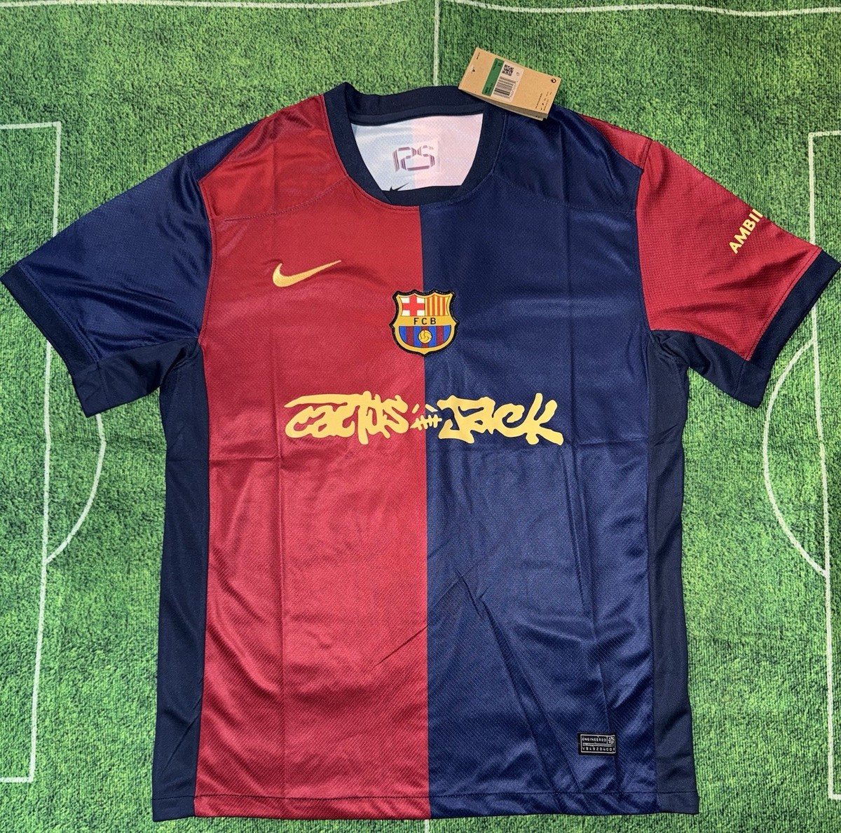 Fc Barcelona Travis Scott Cactus Jack S-4XL | eBay