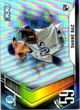 2022 Bowman #BTP-59 Shane Baz Bowman Scouts' Top 100 Green Refractors
