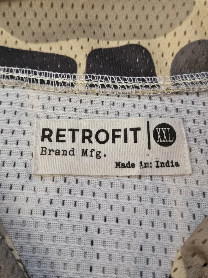 New Los Angeles Retrofit Shirt Mens Camouflage Size XXL - Image 3 of 4