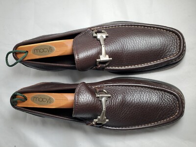Salvatore Ferragamo Magnifico Brown Leather Loafers size 10.5 D Hickory Calf SALVATORE FERRAGAMO  main image 2