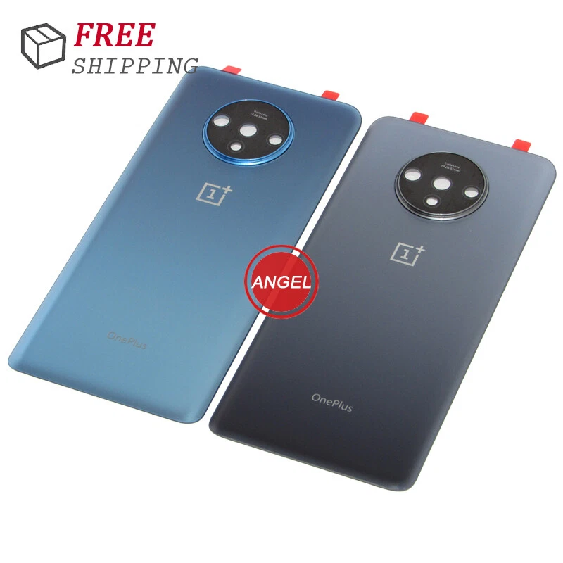 Tampa de vidro bateria traseira porta traseira + tampa de lente de câmera para One Plus+ 1+7T 1+7 Pro - Imagem 3 de 4