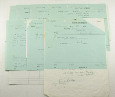 1928 Lamson Goodnow Gallagher Mooney Pawtucket RI Cutlery Knives Ephemera P1164C