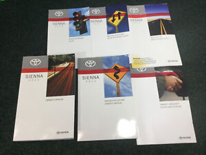 Set of 2011 Toyota Sienna Owner's Manuals/Books | eBay