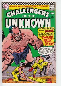 Challengers-Of-The-Unknown-52-DC-Comics-1966-F-VF-70