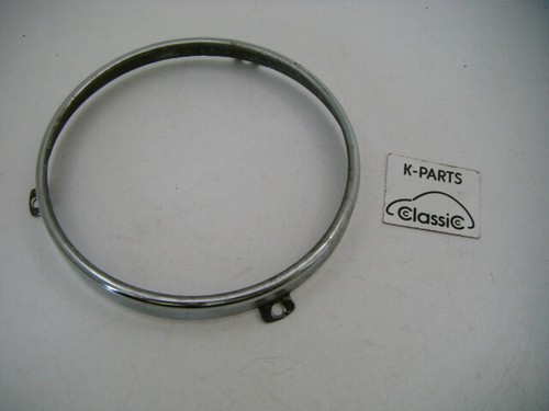 BMW 5er E12 E3 E28 Chromring Scheinwerfer Chrom (/) 15cm