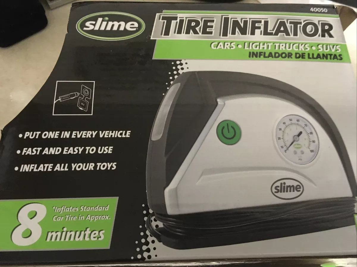 Slime auto 2024 tire inflator