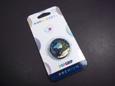 Popsockets Premium PopGrip Fly me to Moon enamel Swappable Top Phone Grip NEW