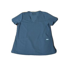 FIGS Technical Collection Women  s Scrub Top Size Medium 2 Pockets Style FW1100