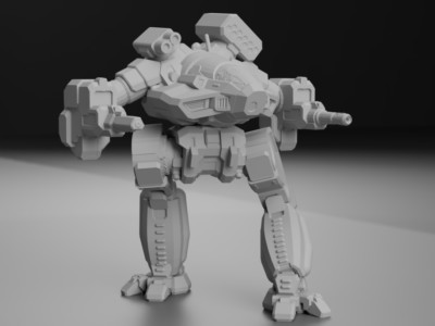 Ebon Jaguar Prime - Alternate Battletech Mechwarrior Miniatures