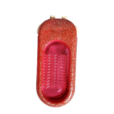 90's Gillette Sensor Wo Refillable Razor Shaver Handle Pink Glitter PREOWNED