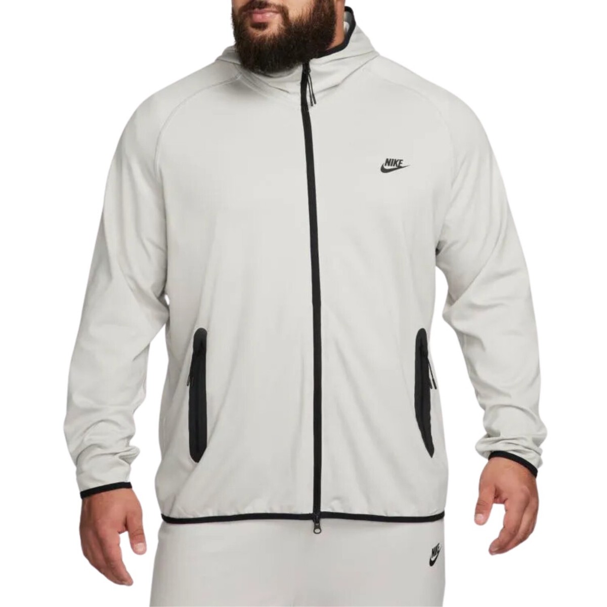 ★NIKE★TECH LIGHTWEIGHT KNIT FULL ZIP フーディ★追跡可 Nike Tech Lightweight Knit Full-Zip Hoodie - Men's - Als.com